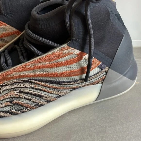 Adidas Yeezy Basketball Quantum Flash Orange Sneakers Adidas Yeezy Basketball Quantum Flash Orange Sneakers